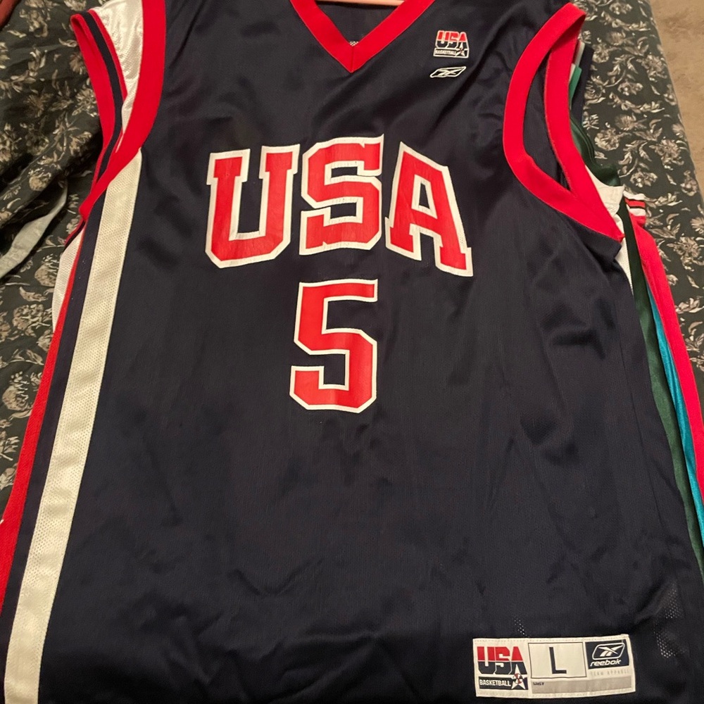 USA Basketball Jersey NBA Jason Kidd Dream team